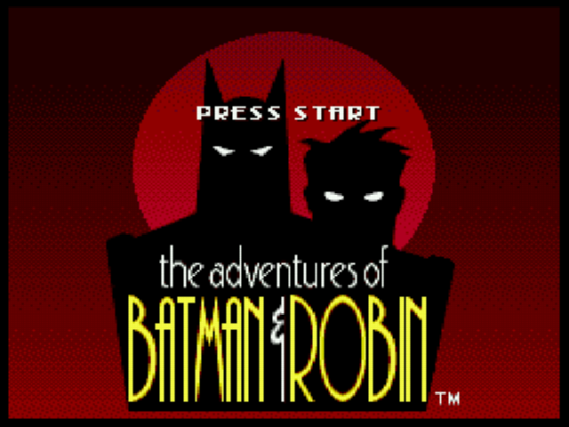 The Adventures of Batman & Robin Title Screen